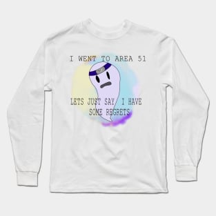 Area 51: Some Regrets Long Sleeve T-Shirt